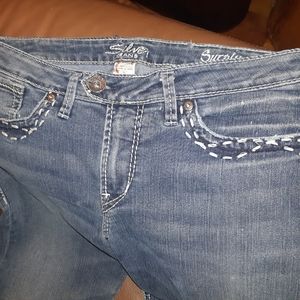 Silver jeans